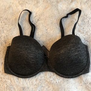 Victoria Secret Multi-way black/grey bra 32DD